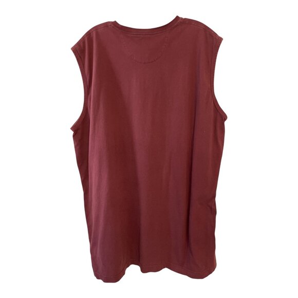 Duluth Trading Co. XL Sleeveless Beaver Graphic Shirt – Relaxed Fit Longtail T – - Picture 4 of 4